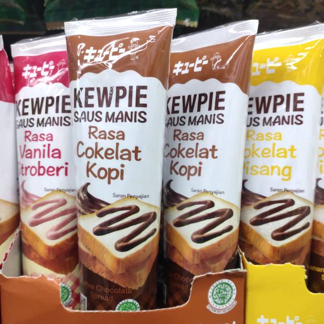 

Kewpie banana choco spread tube 150gr
