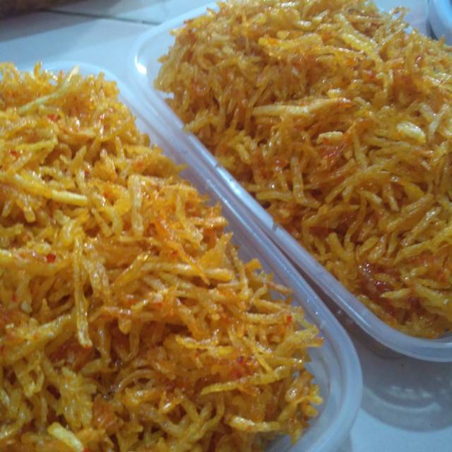 

Kentang mustofa balado crispy