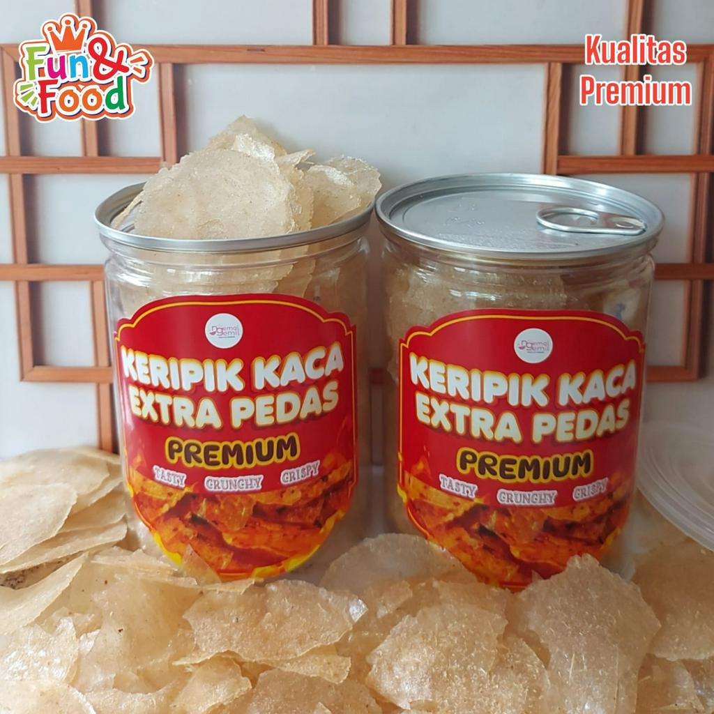 

Can Keripik Kaca Extra Pedas Kripik Kaca Pedas Kualitas Premium