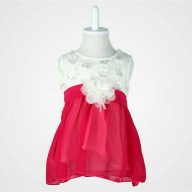 Dress Anak Cewek Snow Bross Flower