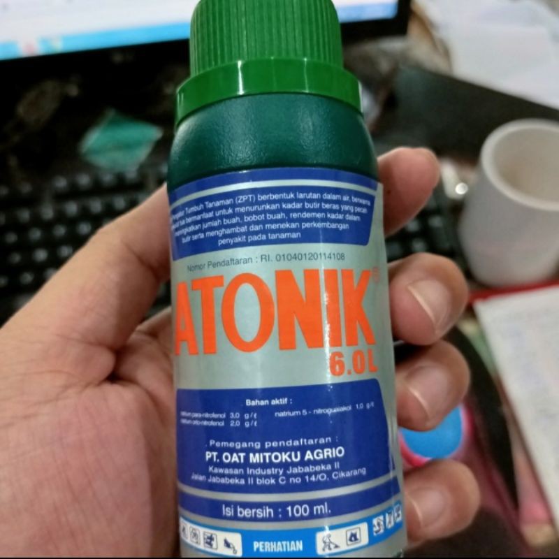 Pupuk cair atonik zpt 100 ml, zpt cair, pupuk buah, atonik tanaman