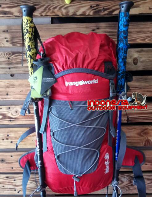 Tas Ransel - Tas Cerrier - Tas Gunung - Tas Hiking - Tas Trangoworld Volga 35Liter Original