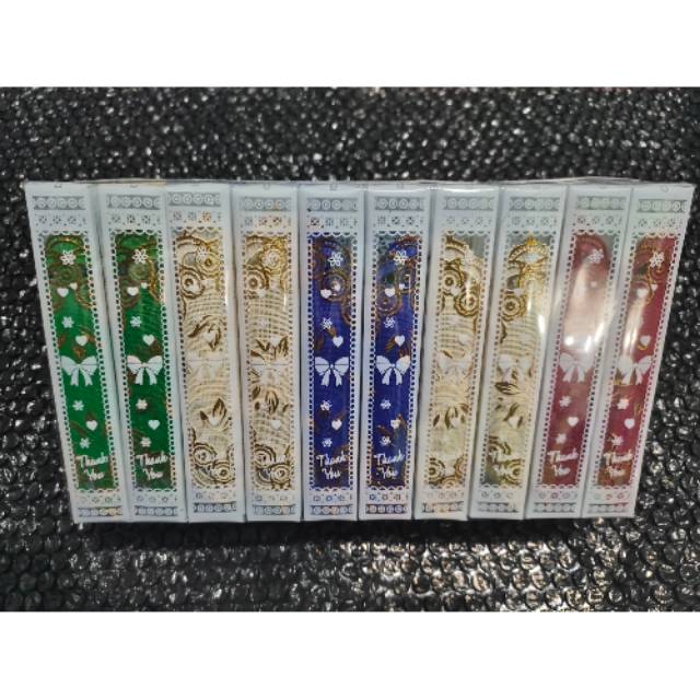 Souvenir 50pcs tatakan gelas kemas mika