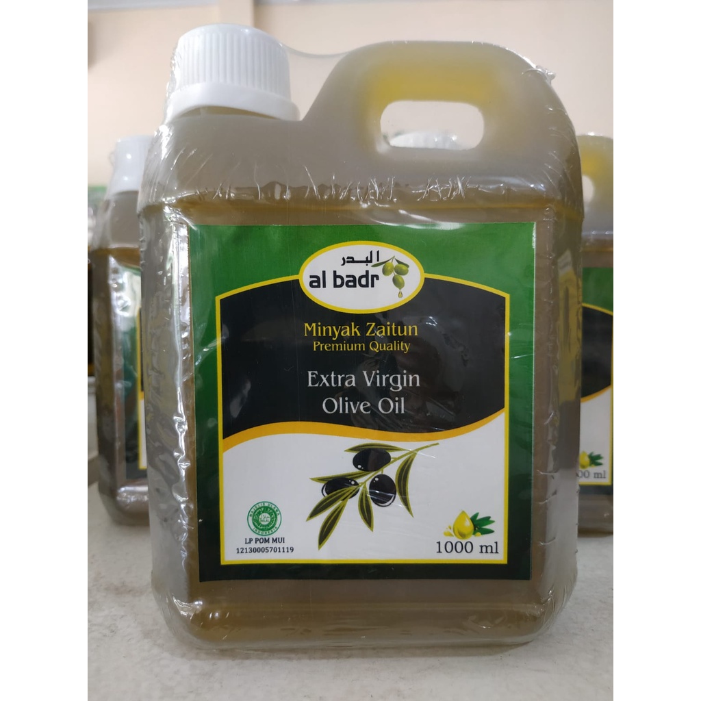 

Extra Virgin Olive Oil Al Badr - Minyak Zaitun Murni Al Badr 1 liter