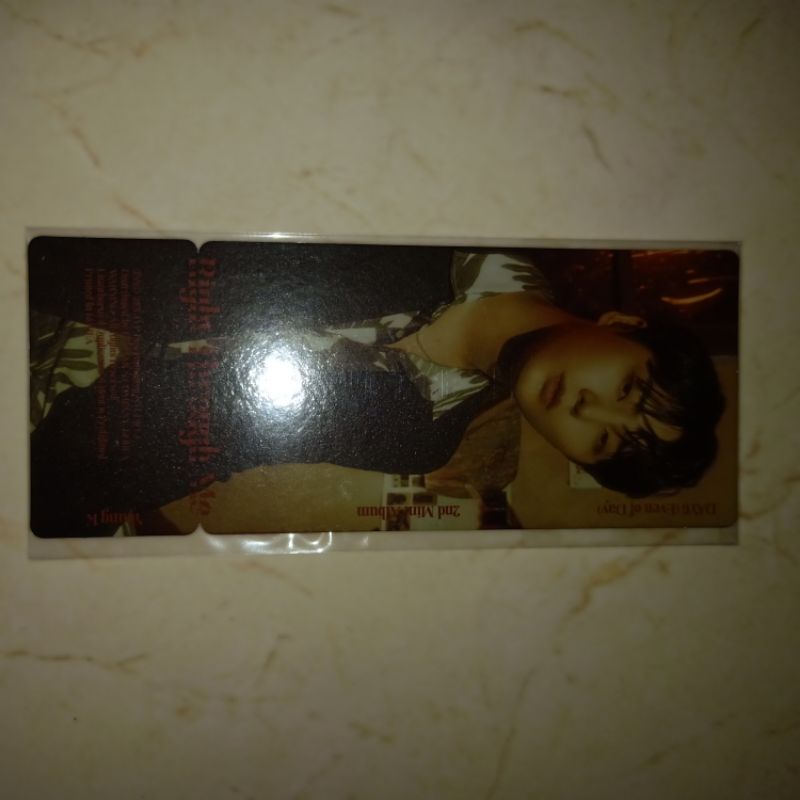 TRADED Benefit PO Day6 EOD Right Through Me Ticket YoungK