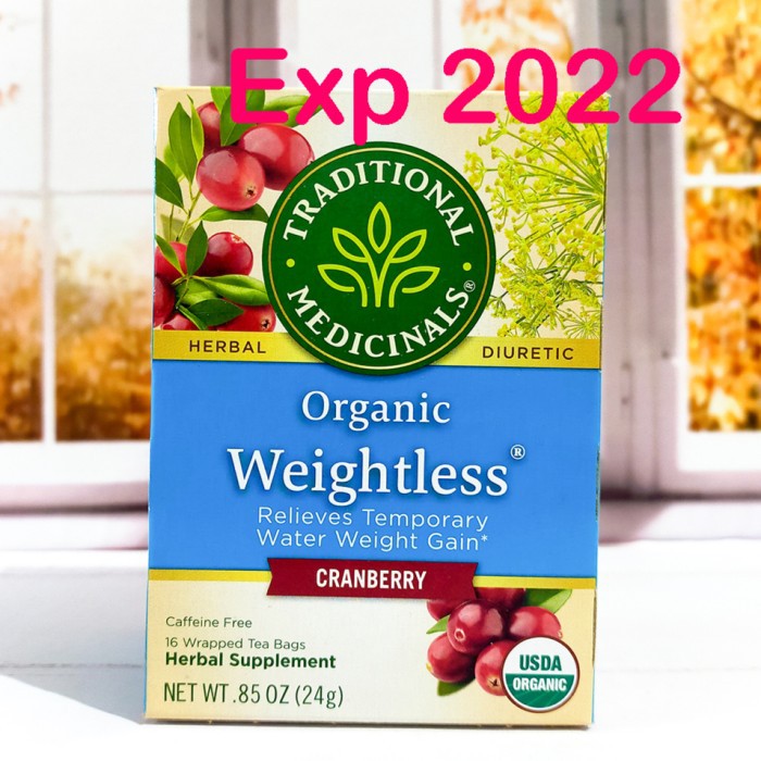 

Traditional Medicinals Organic Weightless Woman's Tea isi 16 Tea Bags