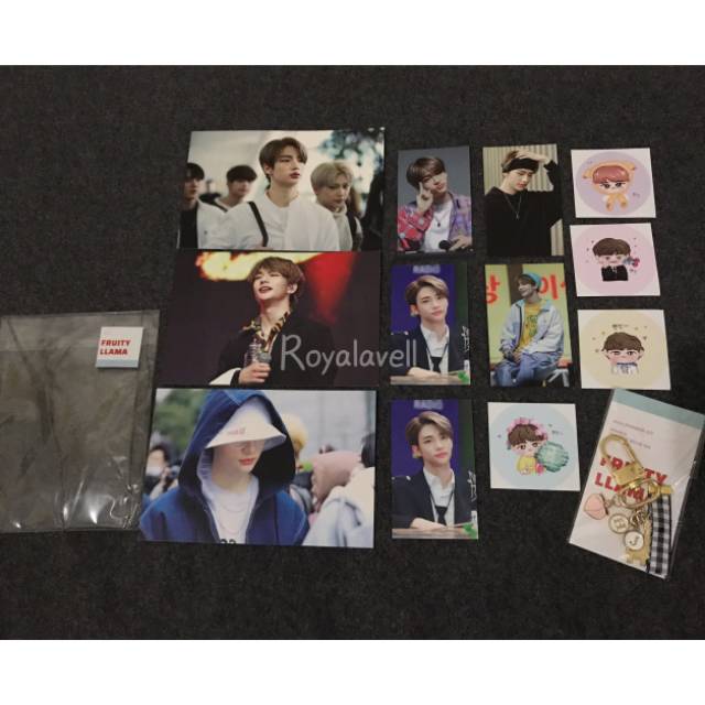 Fruity Llama Hyunjin keyring