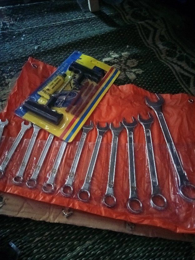 Kunci Ring Pas Set 11pc 8 - 24 Mm Diamond Combination Spanner Wrench