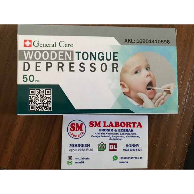 sudip lidah tounge spatel kayu