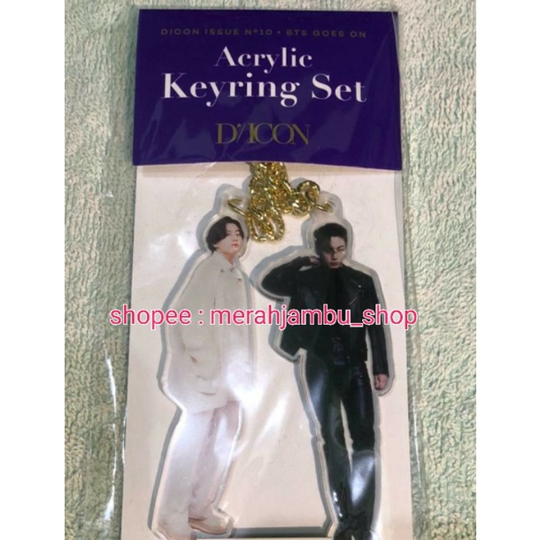 Keyring Dicon JK BTS