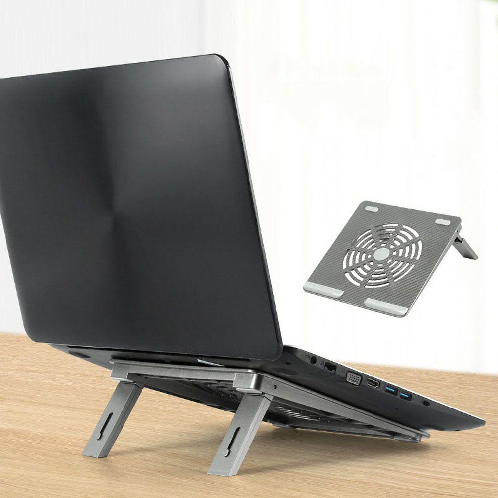 Augustina Stand Laptop Portable Multifungsi Dengan Kipas Pendingin Laptop Dukungan Aksesoris Notebook Adjustable Tablet Stand