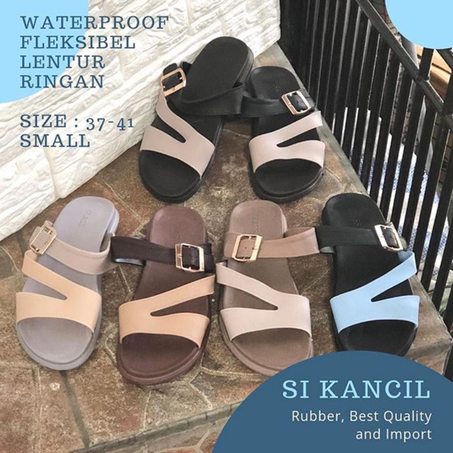 Rubber sandal “si kancil” best quality and import