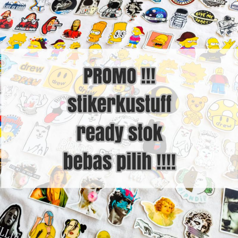 

STIKER ANTI AIR READY MURAH BRAND HYPEBEAST !!!( UNTUK LAPTOP, HP, HELM, DLL )