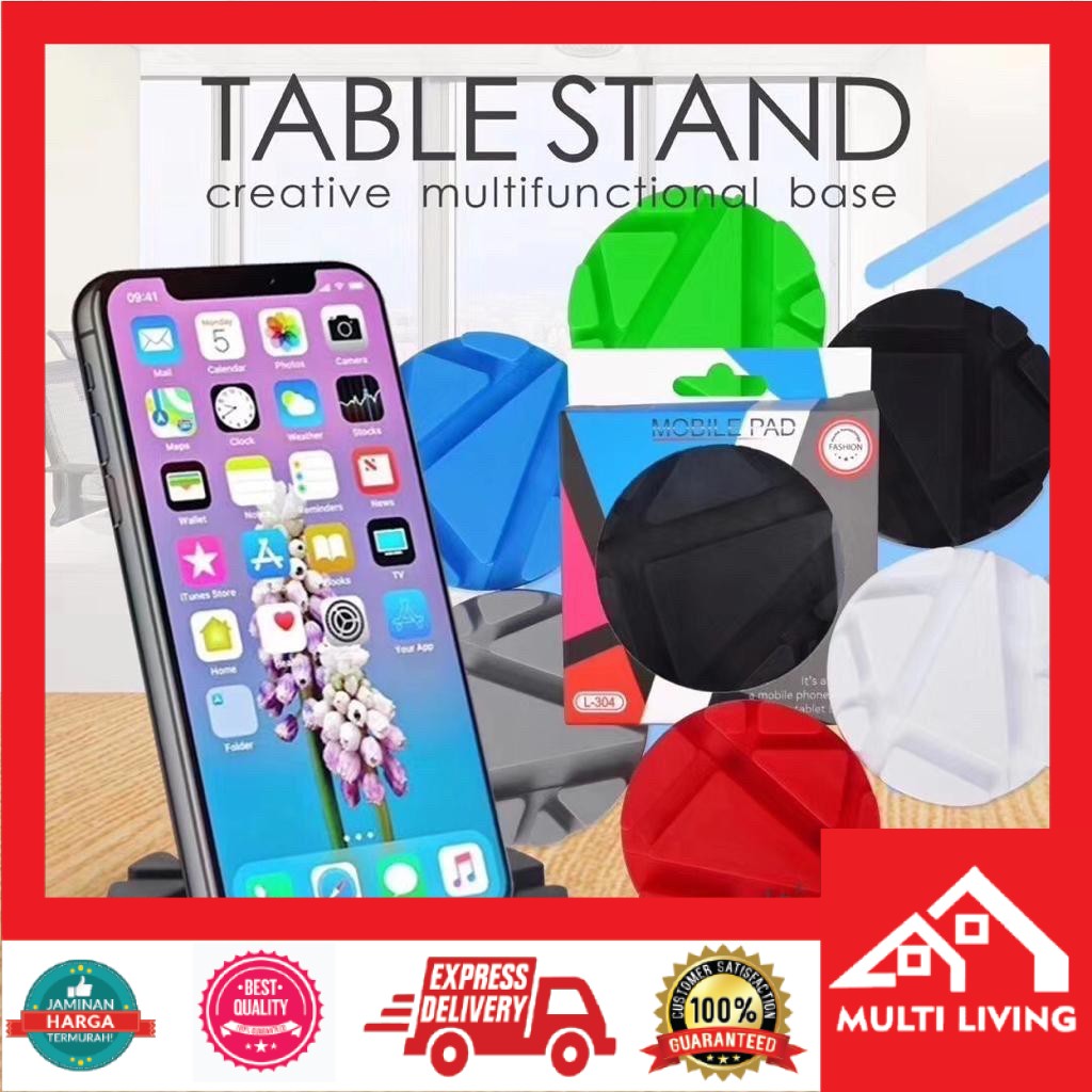 stand handphone - Phone Holder Table Stand PRAKTIS