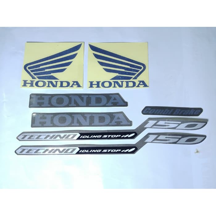 promo Striping lis/Stiker Body/Stiker Motor Honda Vario 150 2016 Coklat murah