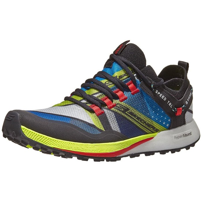 Sepatu Trail Run Skechers GOrun Speed TRL Black ORIGINAL