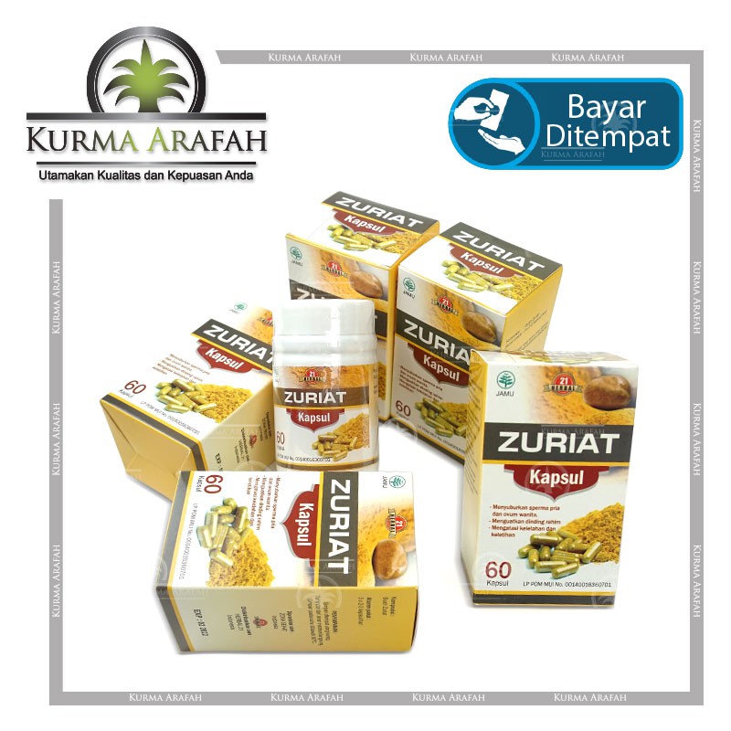 Madu zuriat / Kapsul Zuriat 21 60 Biji / Promil Zuriat