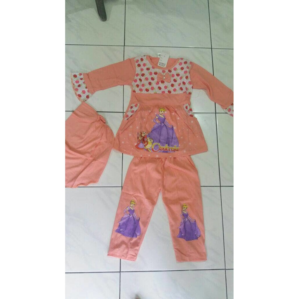 Paling Baru gamis setelan celana anak perempuan