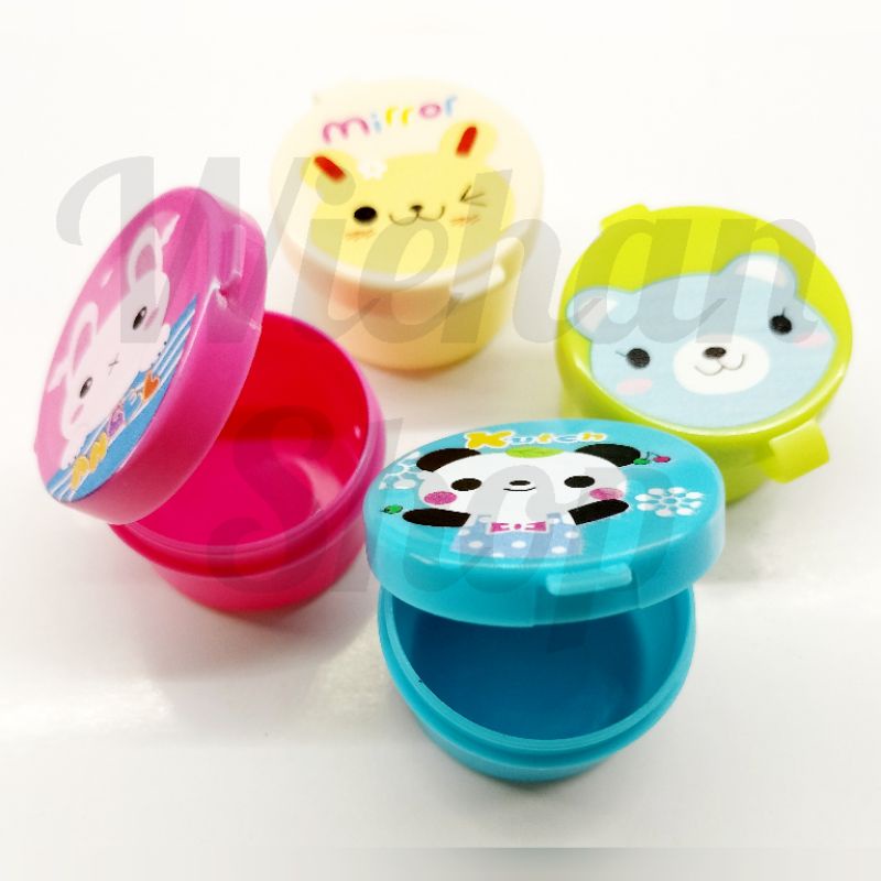 Tempat Saos Sambal Bekal Mini / Tempat Bekal Saus Mini Bento Anak / Tempat Sekat Bekal Bento Anak / 
