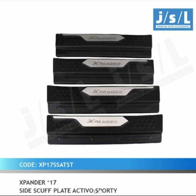 Sillplate samping mobil Xpander model activo sporty &amp; activo exclusive jsl