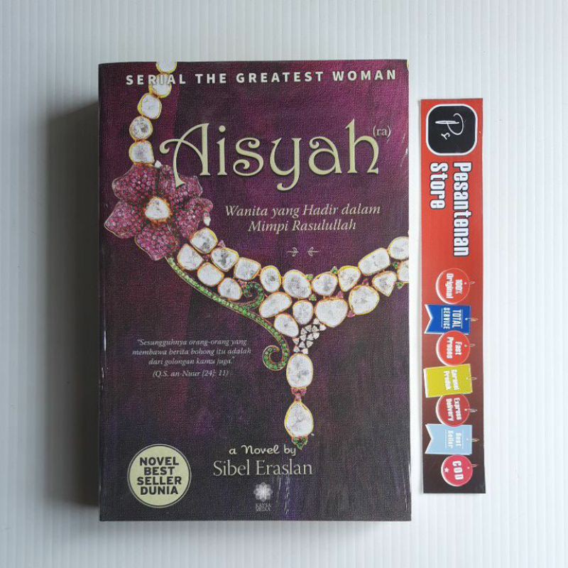 Aisyah buku novel islami novel biografi Aisyah novel Original Niaga