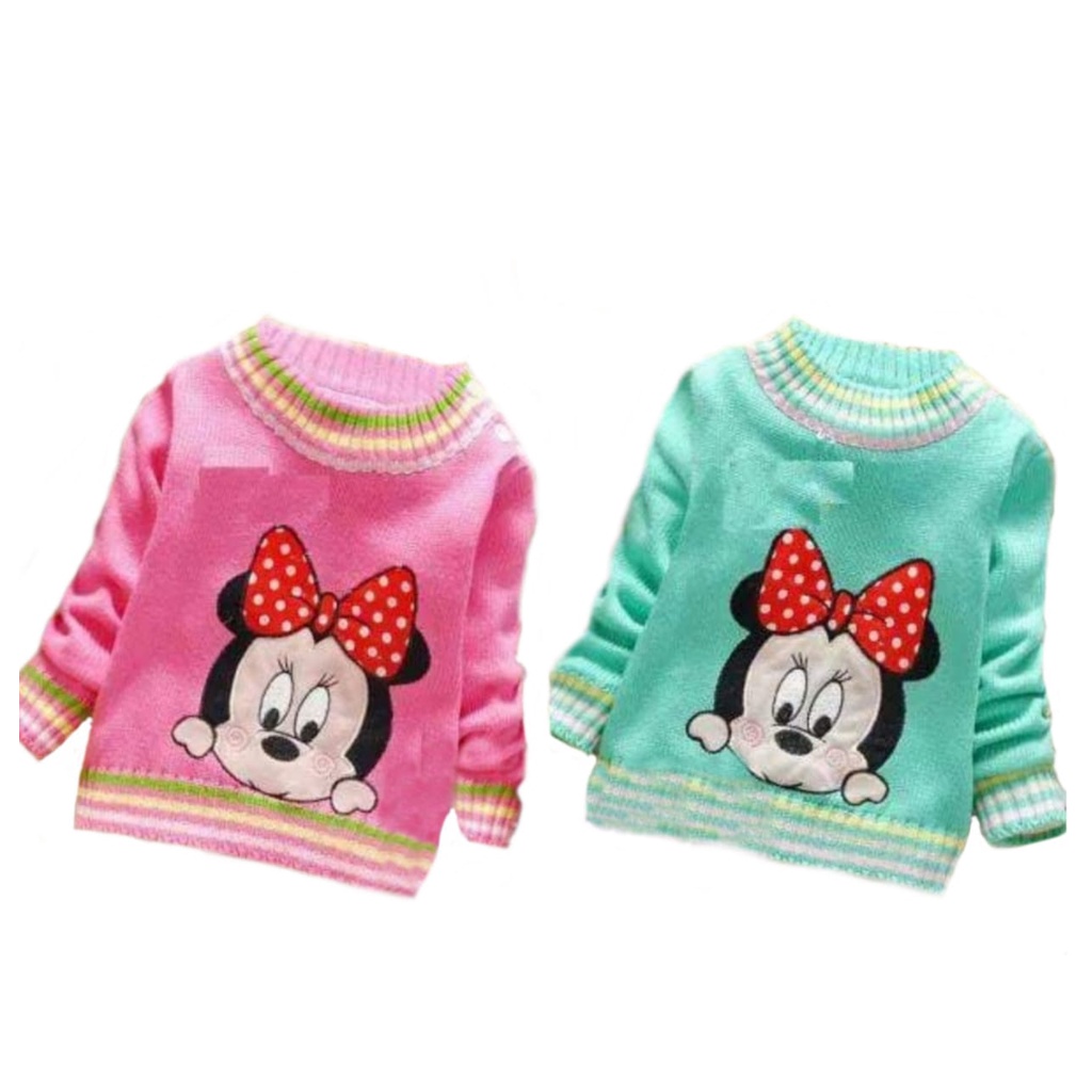 Baju Anak Perempuan Rajut Halus MICKEY LADY KIDS