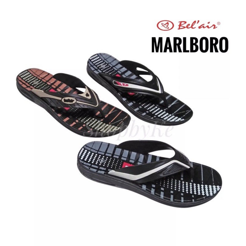 Sandal Japit Bel Air Tipe Marlboro  Warna Hitam, Biru dan Coklat Size 39-42