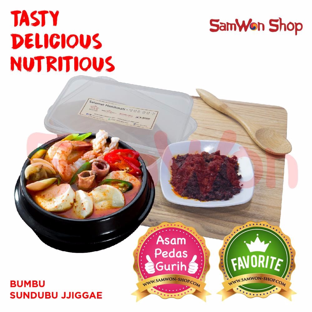 

BUMBU SUNDUBU JJIGGAE Fresh SamWon Makanan Korea N09