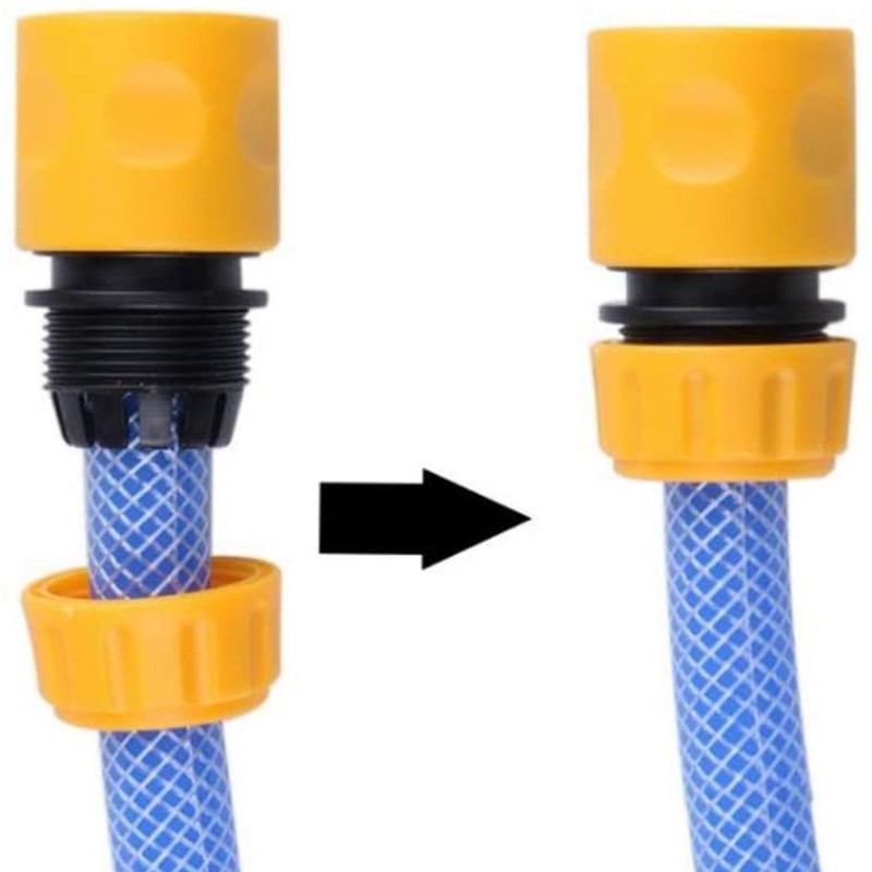 MAXPUMP KONEKTOR 1/2 INCH Konektor Pipa Connector Set Garden Pipa Konektor Selang Ukuran 1/2inch Fitting Pipa