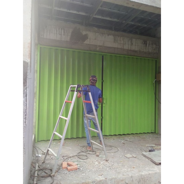 pemesanan pintu polding geat roling dll