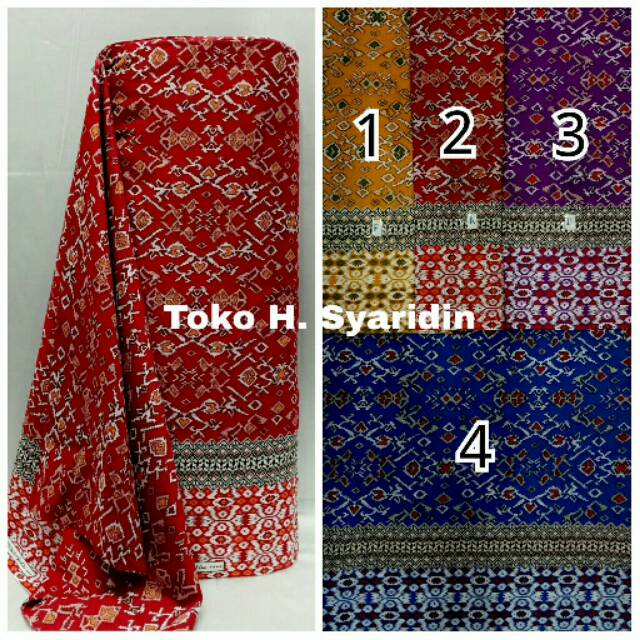 Bahan Batik Katun Kain Batik Meteran Asmat 40rb Meter Shopee Indonesia