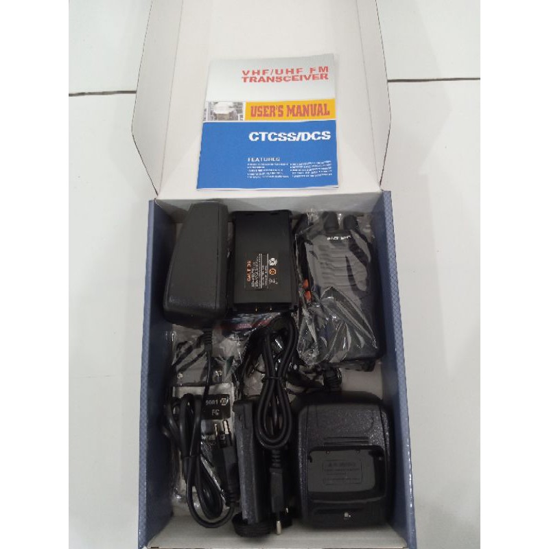 HT Baofeng BF 888S  2 in 1 Single Band UHF Bao feng BF-888S 888 S Radio Komunikasi Walkie Talkie