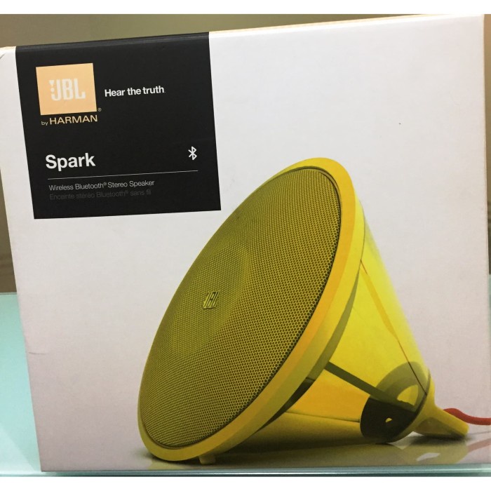 Speaker Jbl - Speaker Jbl Spark Yellow Garansi Ims Ori