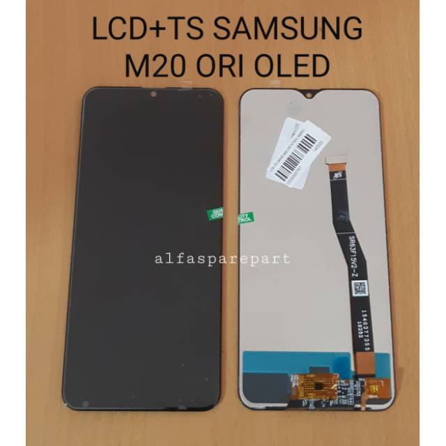 LCD + TS SAMSUNG M20 / M205G ORI OLED HITAM | Shopee Indonesia