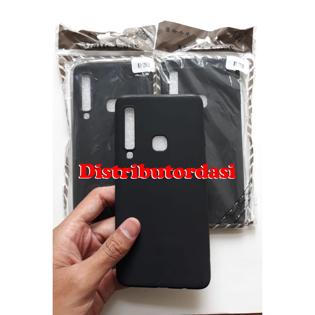 SOFTCASE CASE TPU SILIKON CASING KONDOM blackmatte case Samsung A9 2018 ready stok grosir