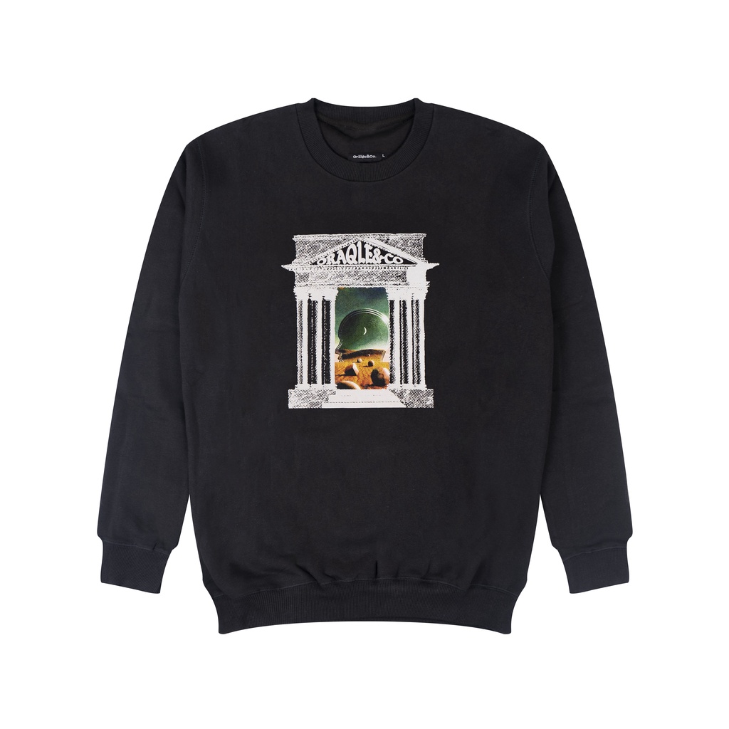 Oraqle Sweater Pullover Hoodie DDDESIRE CREW BLACK