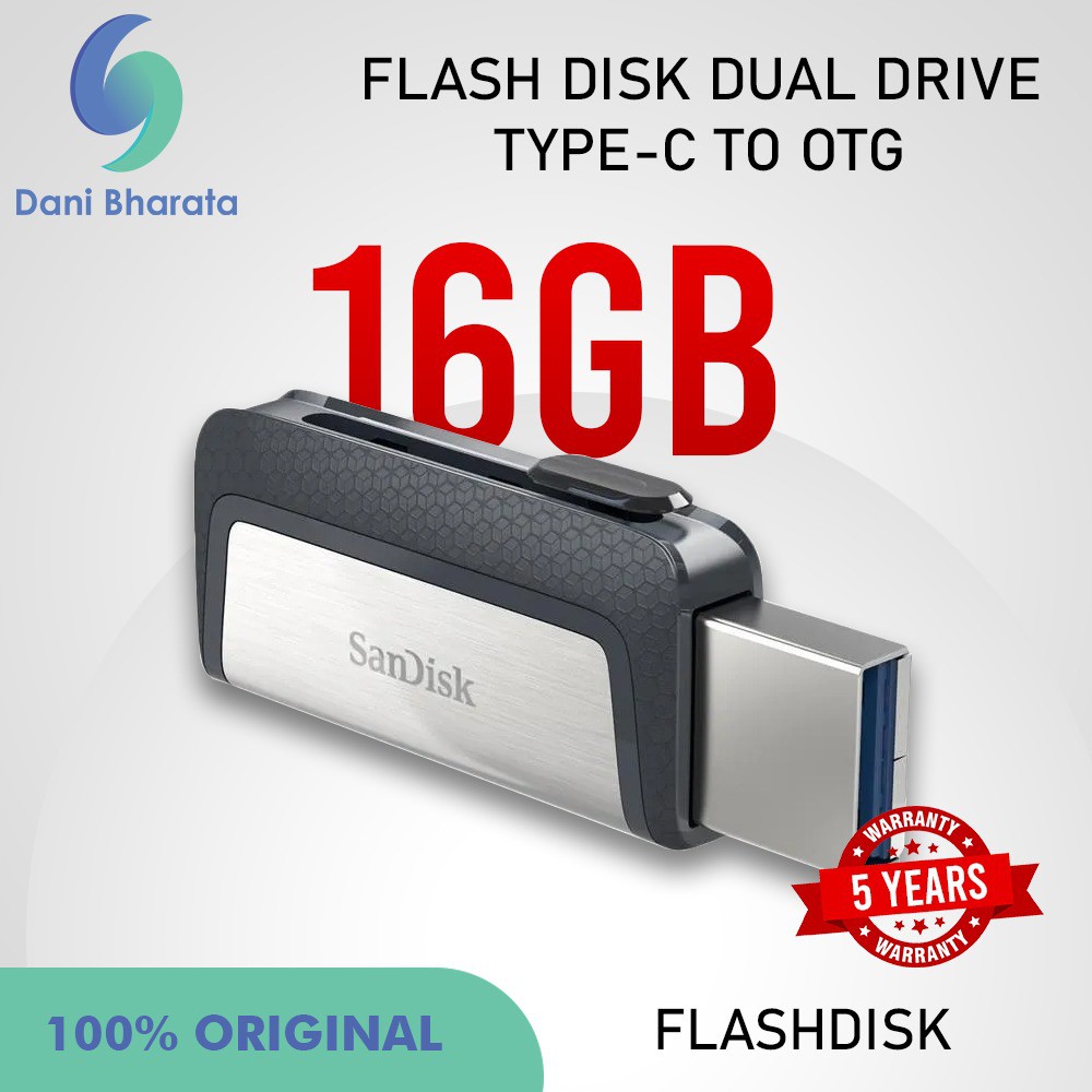 Sandisk OTG 16GB USB Type-C USB 3.1 Ultra Dual Drive