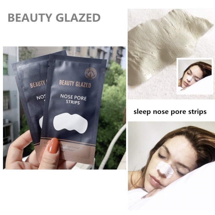 BEAUTY GLAZED Nose Pore Pack  Remove Masker Komedo Angkat Komedo BG003