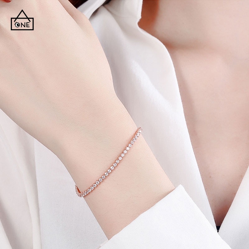 COD fashion wanita Gelang Serut Emas Putih Yang Bisa Disesuaikan korea murah jewelry A one