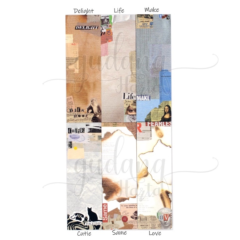 

GCC Memo Vintage Turn Back The Time Memopad Cute DIY GCC 301173
