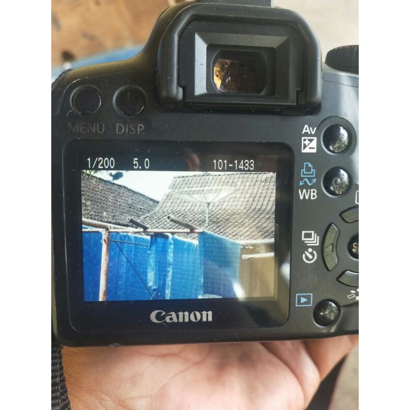 Kamera Canon 1000D + Lensa Kit 18-55Mm + Memori 16Gb + Tas Bagus-4