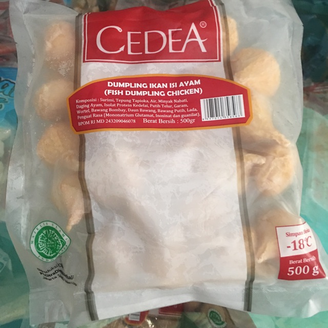 

Dumpling chicken cedea