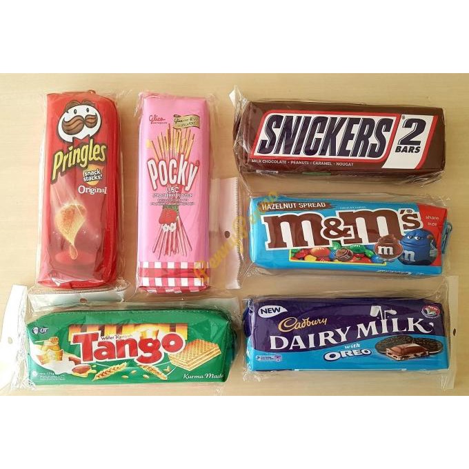 

Diskon Tempat Pensil Resleting Motif Snack/ Cemilan Diskon