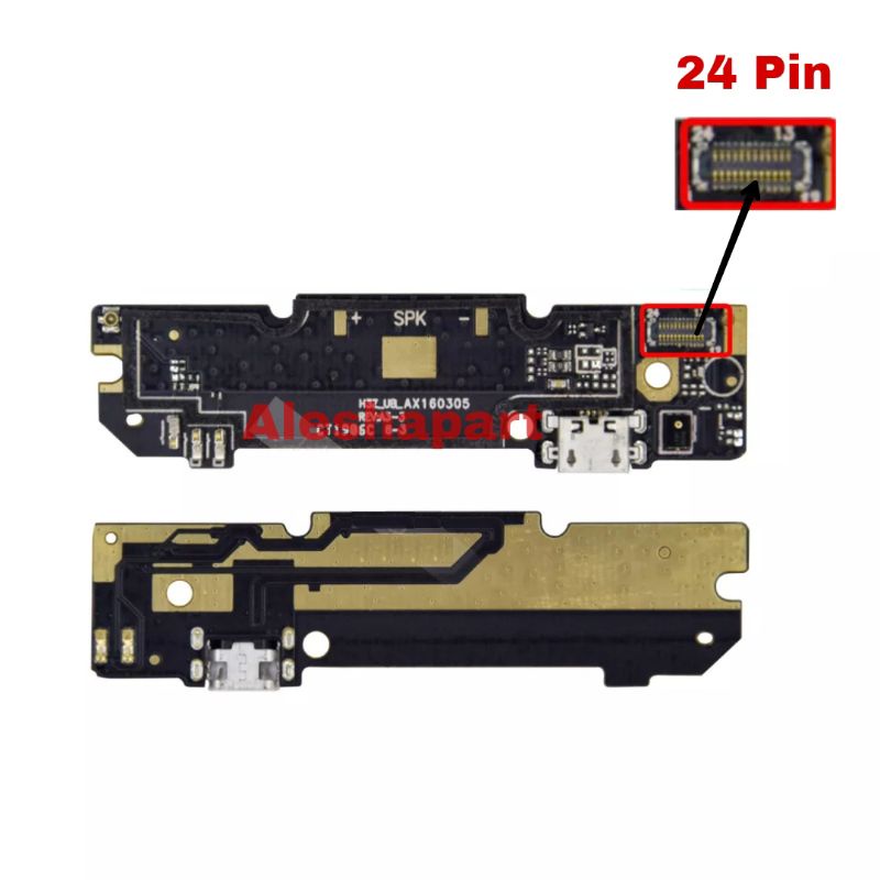 PCB Konektor Cas XIAOMI REDMI NOTE 3 / Flexible Charger REDMI NOTE 3