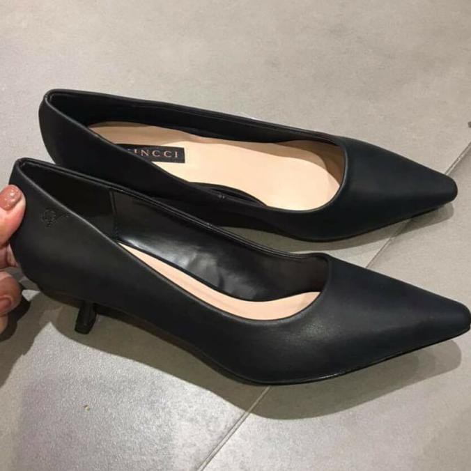 Sepatu Kerja Wanita Vincci Ori Murah Vnc Women Heels Black Ori 37 Conakryolshop