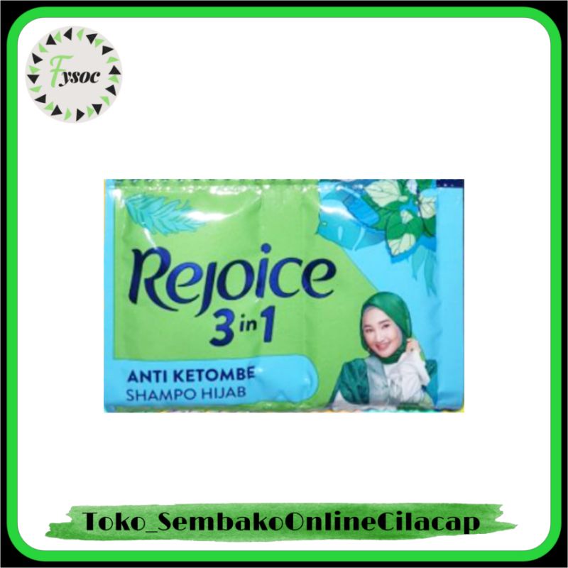 PROMO!!! REJOICE SAMPHO HIJAB 3IN1 ANTI KETOMBE