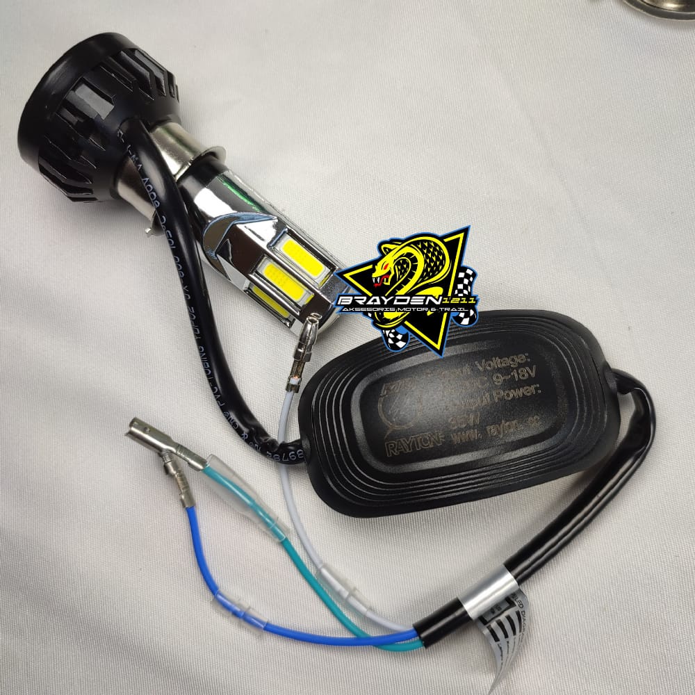 Lampu led 6sisi HID RTD M02E 35wt vixion fu ninja gl tiger supra beat mio xeon fino dll RTD RAYTON
