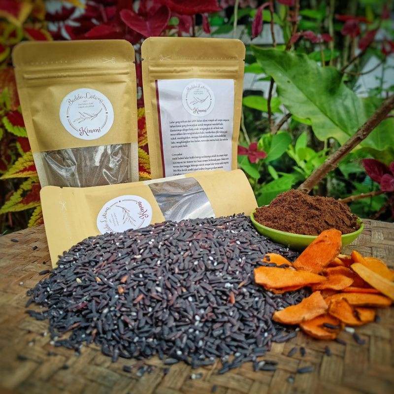 lulur hitam bedda lotong kinani kering/lulur pemutih