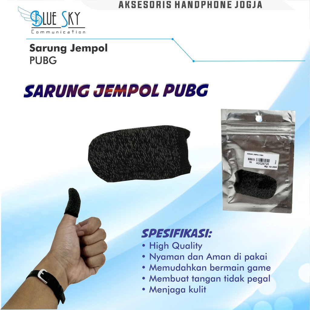 SARUNG JEMPOL JARI HP PUBG GAMING MOBILE LEGEND Shopee Indonesia