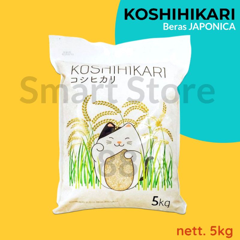 

KOSHIHIKARI BERAS JEPANG 5KG BERAS SUSHI BERAS UNTUK BUAT SUSHI JAPONICA RICE